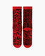 J'Adoro Aries Leopard Socks Red