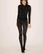 Rose Velvet Tights