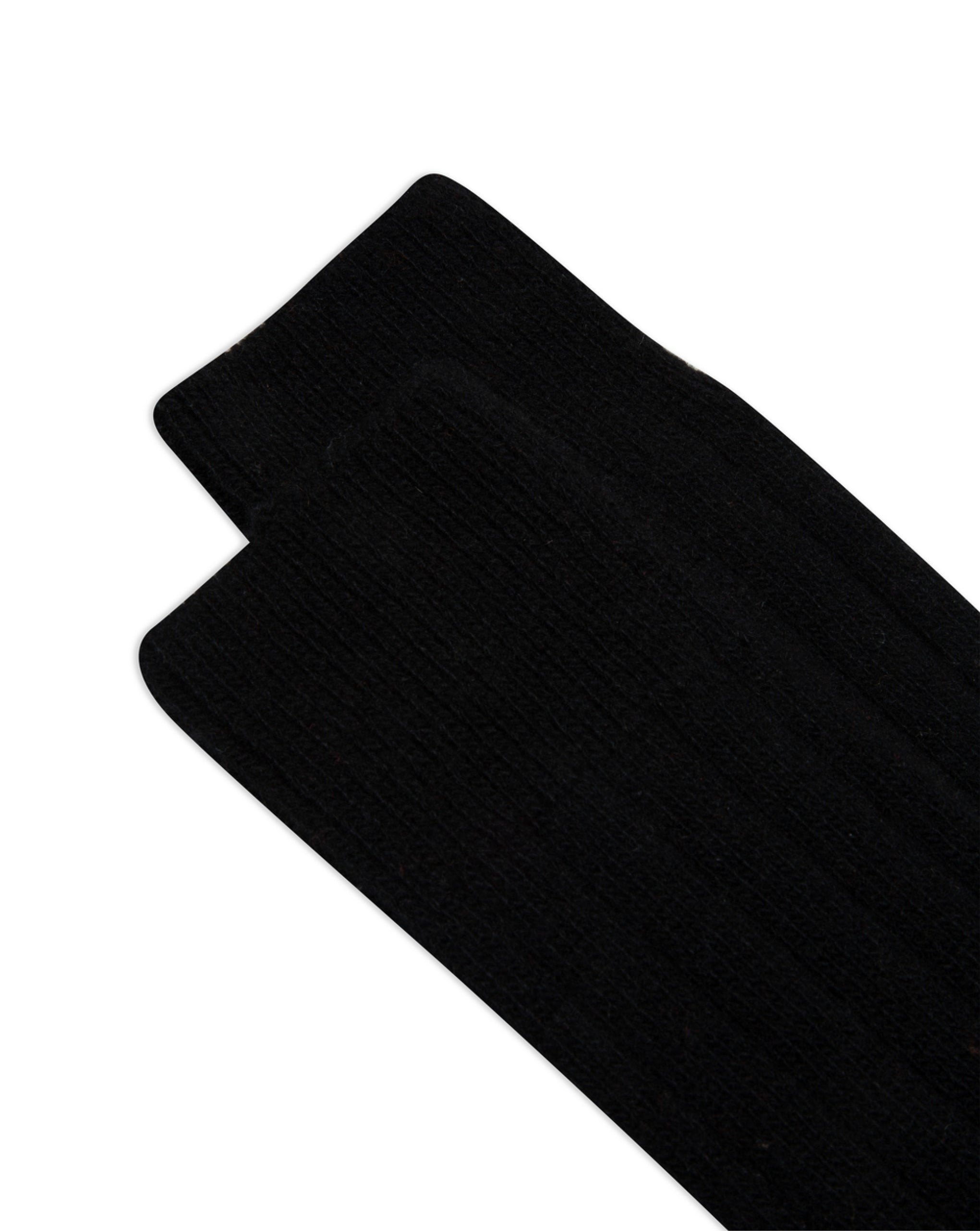 Ribbed Laminated Socks Grey