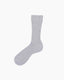 Ribbed Glitter Socks Silver