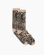 J'Adoro Aries Leopard Socks Beige