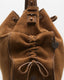 Multipocket Bucket Suede Cognac