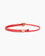 Signature Brain Slider Bracelet Fire Red