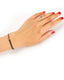Signature Brain Slider Bracelet Black