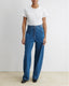 Snap Denim Pants