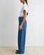 Snap Denim Pants