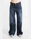 Teri  Wide Leg Jeans Dewitt Bleu