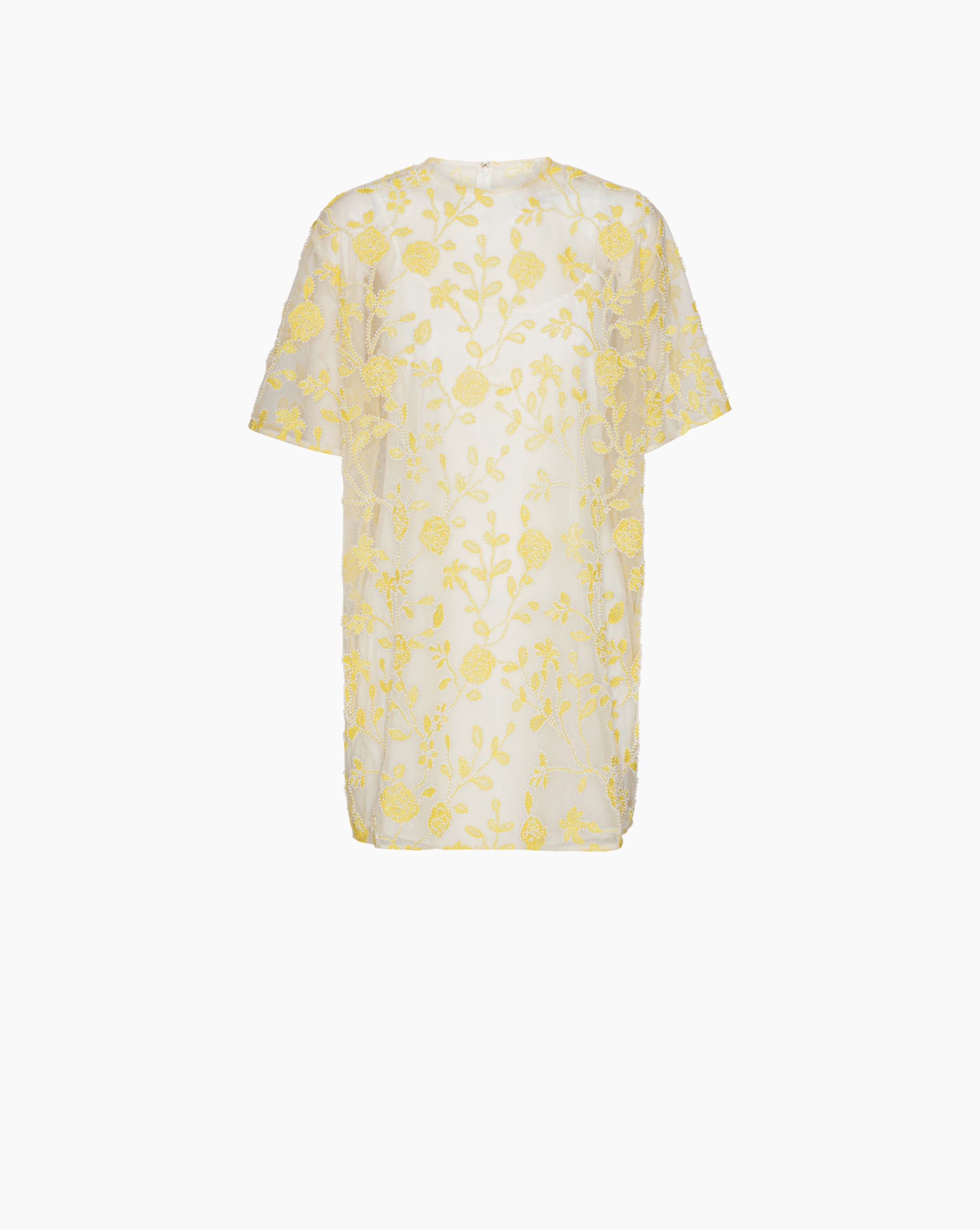 Michaela Sweatshirt Dress Ecru