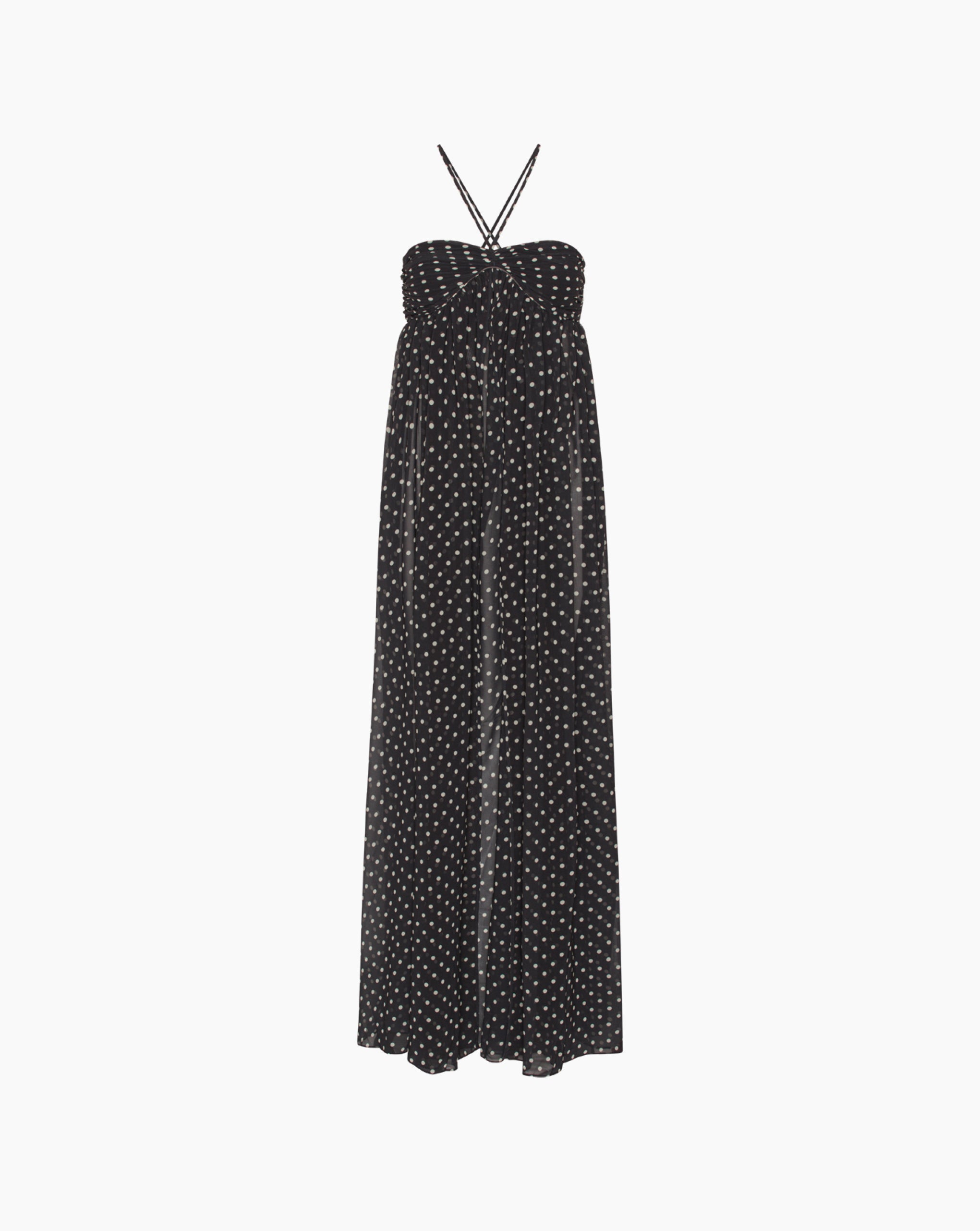 Konita Chiffon Halterneck Dress