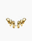 Coil Crawler Earrings Gold