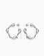 Splash Hoops Small Silver