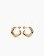 Anil Hoops Large Gold