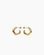 Anil Hoops Small Gold