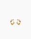 Anil Hoops Small Gold