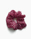 Scrunchie Silk Star Burgundy