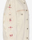 Manona Embroidered Denim Jacket Ecru