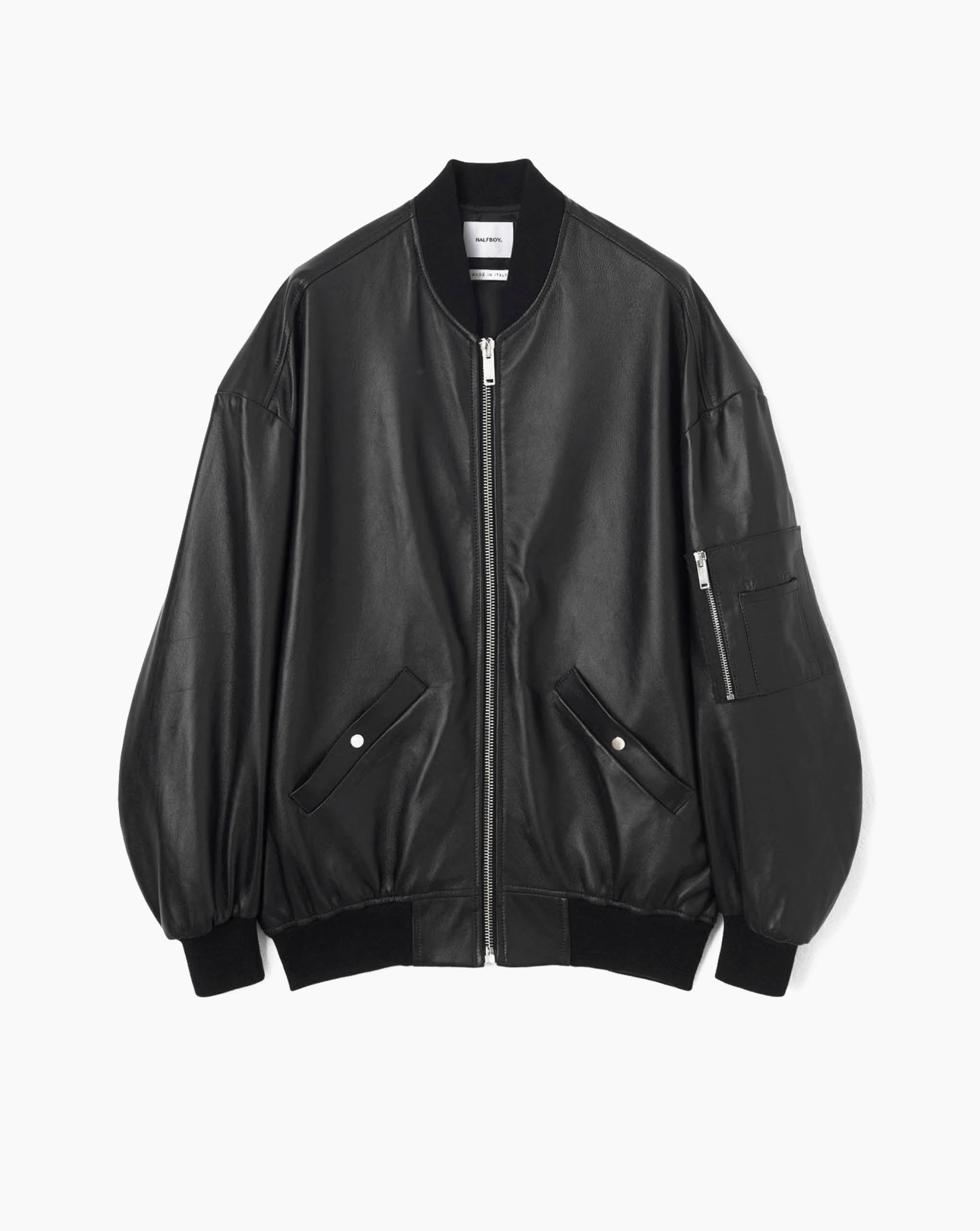 Over Bomber Leather