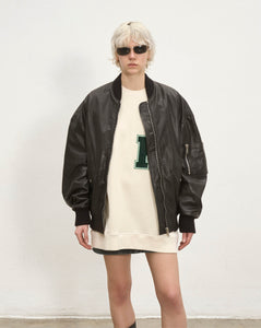 Over Bomber Leather