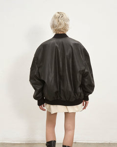 Over Bomber Leather