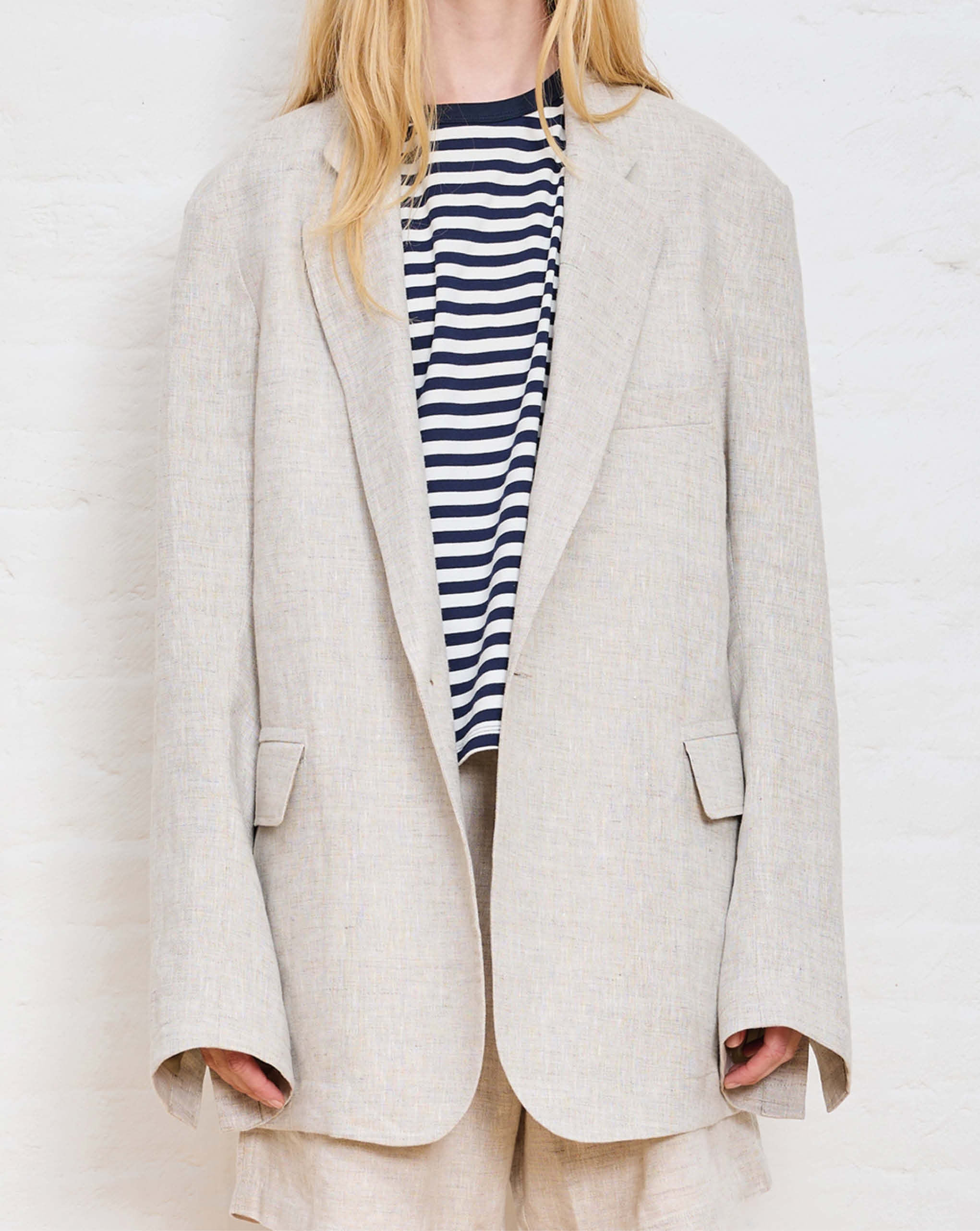 Deconstructed Blazer Olive
