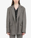 Oversized Houndstooth Blazer