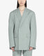 Oversized Checked Print Blazer