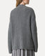 V Neck Ribbed Knit