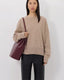 Anaa Cashmere Knit Beige Melange