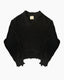 Cropped V-Neck Sweater