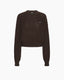 Salita Crewneck Cable Knit Brown