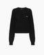 Salita Crewneck Cable Knit Black