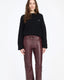 Salita Crewneck Cable Knit Black
