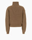 Danita Zip-up Collar Knit
