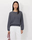 Angus Cashmere Knit Anthracite Melange