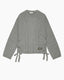 Wool Mix Oversized O-Neck