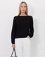 Angus Cashmere Knit Black