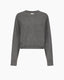 Anzor Boxy Cashmere V Knit Anthracite