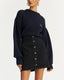 Adley Logo Knit Jumper Navy Blazer