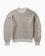 Fluffy Column Chenille Crew Neck