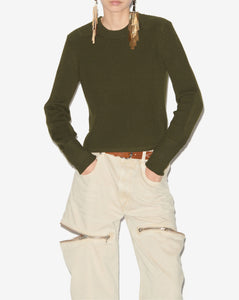 Chunky Wool Cropped Knit