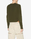 Gabyne Ribbed Sweater Khaki