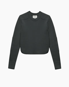 Chunky Wool Cropped Knit