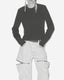 Gabyne Ribbed Sweater Anthracite