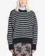 Striped Knit Navy