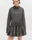 Deep V-Neck Knit Phantom