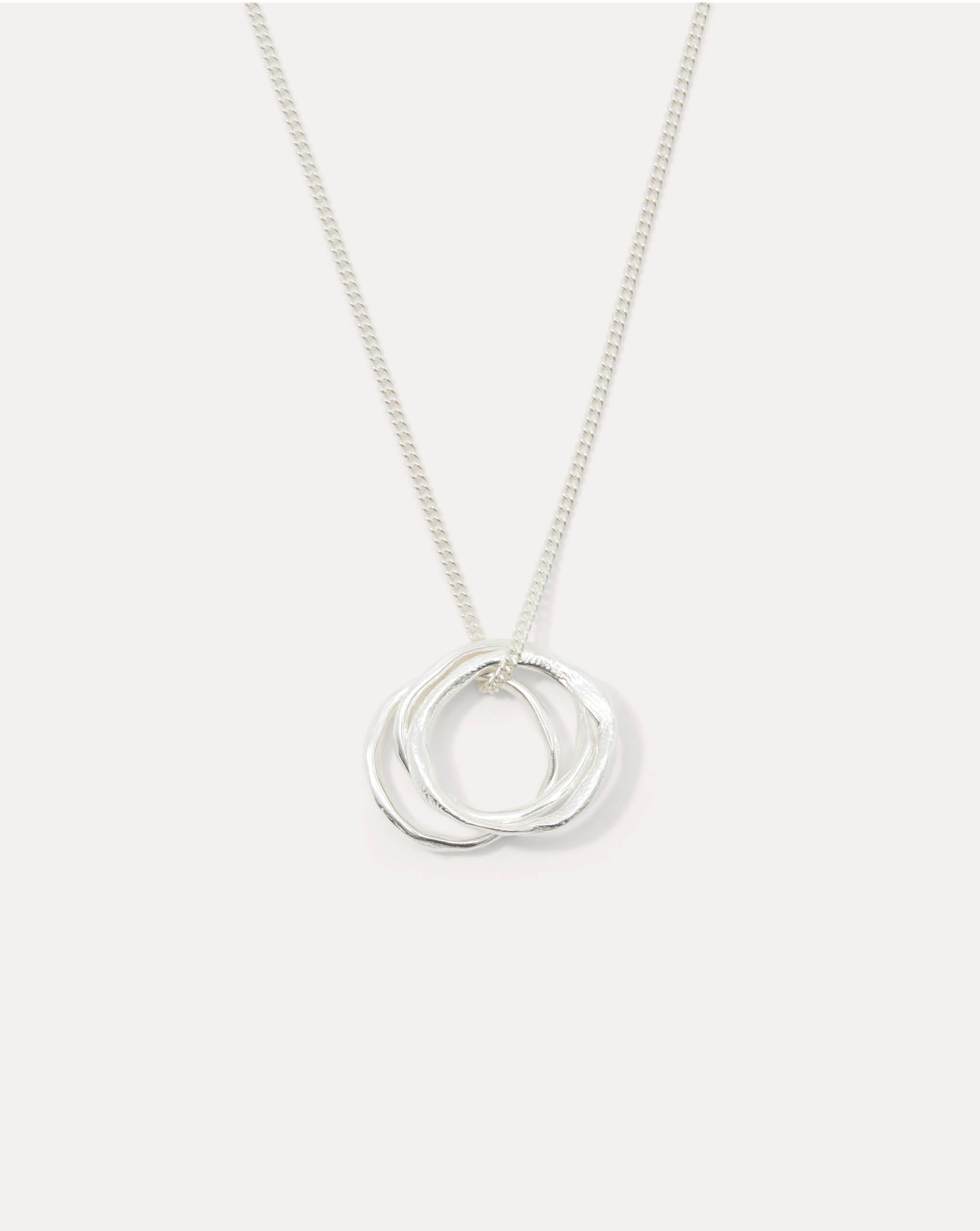 Polly Me Necklace Silver
