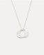Polly Me Necklace Silver
