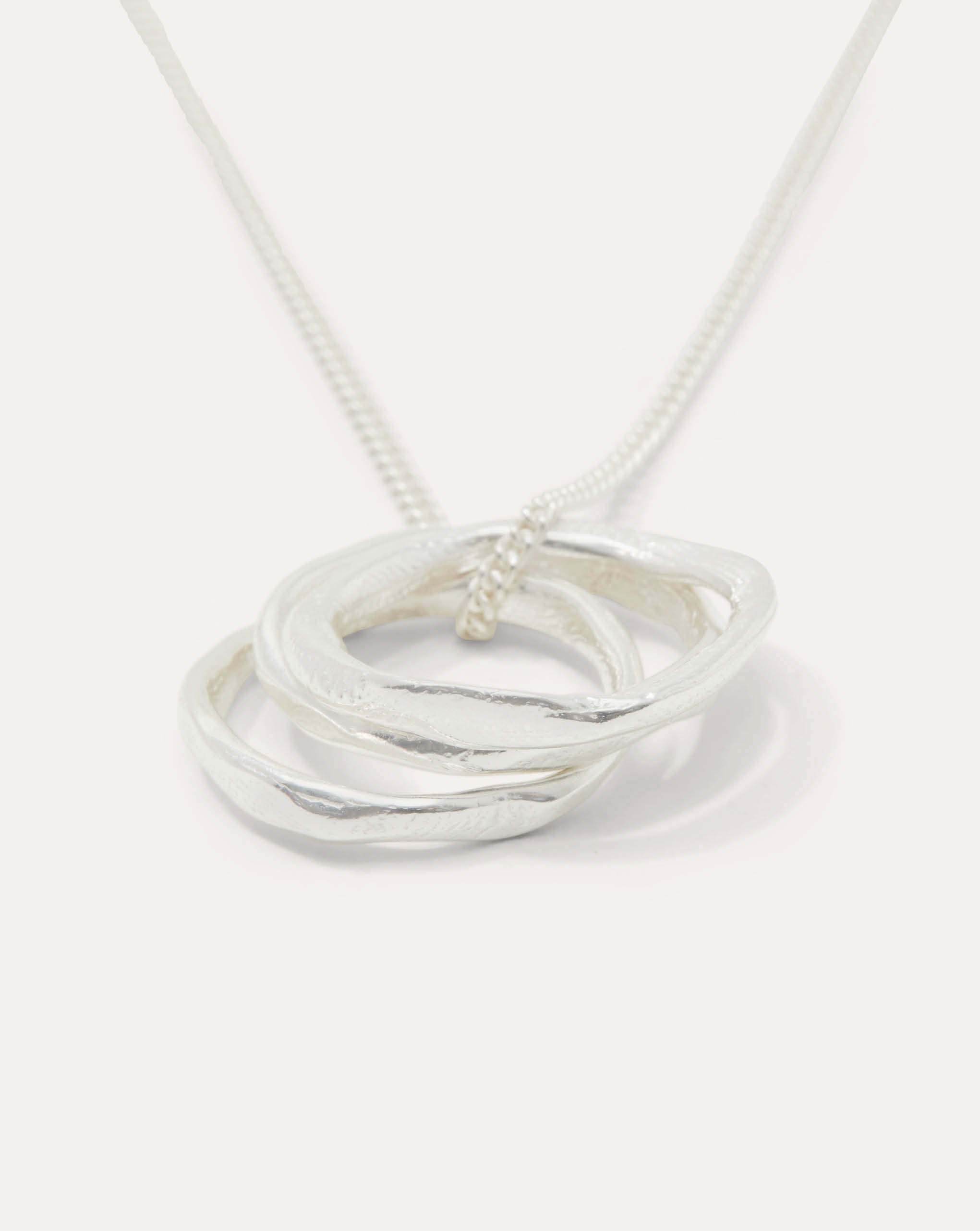 Polly Me Necklace Silver