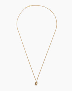 Tag Necklace Gold