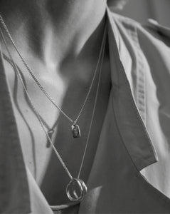 Tag Necklace Gold